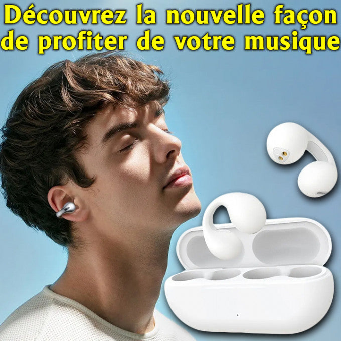 Écouteurs Sans Fil Bluetooth 5.2- Boucle d'oreille GNF
