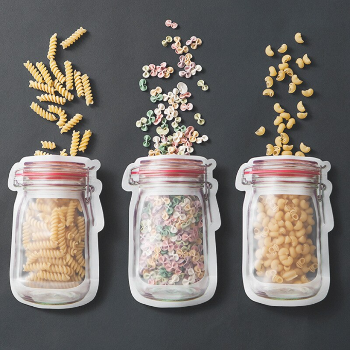 15 Sacos para Armazenamento de Alimentos - Reutilizáveis ​​e Organizadores GNF 