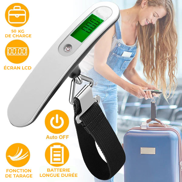 Pèse-bagages portable numérique
