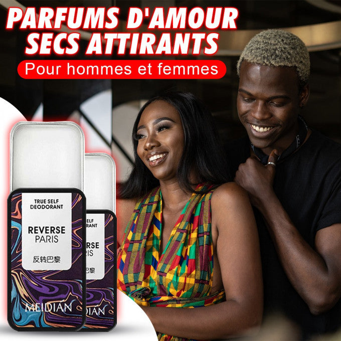 Parfums d'amour secs attirants pour hommes et femmes