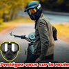 Masque coupe-vent Lunettes HD Moto Sport-GNF