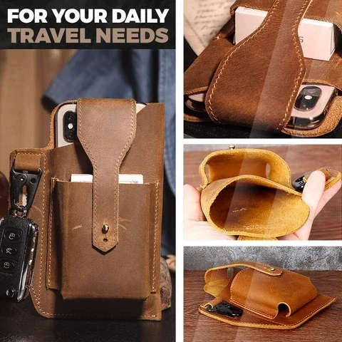 GNF Leather Multifunctional Bag