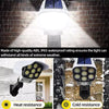 Lampe solaire à 77 LED avec détecteur de mouvement, offre spécial GNF