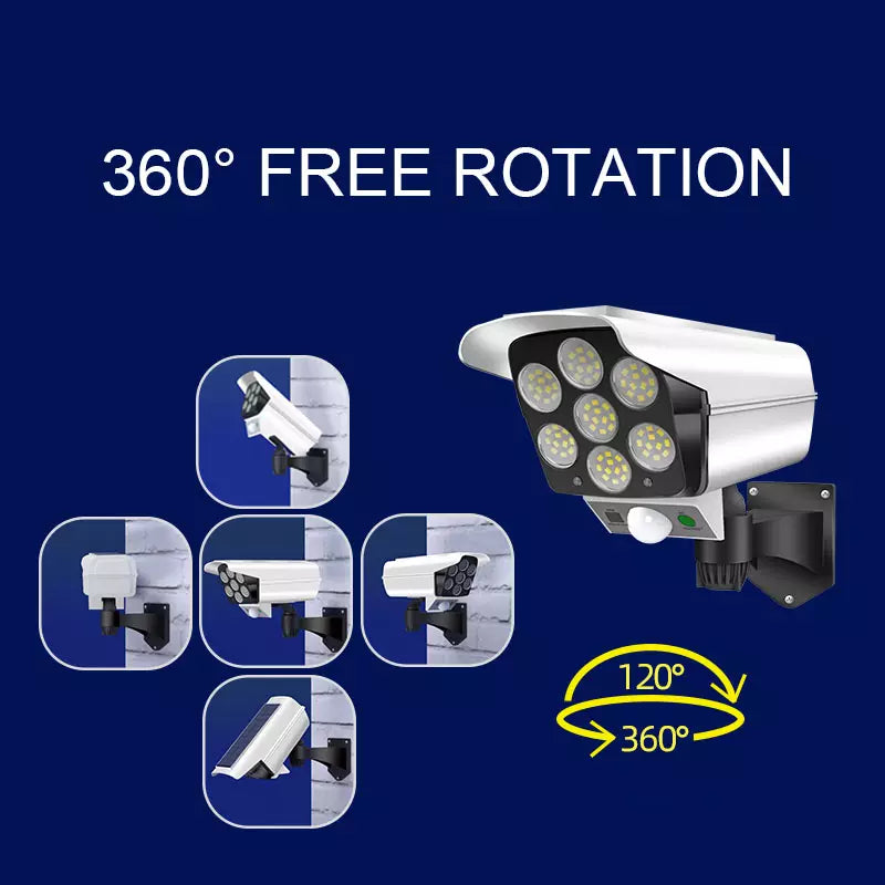 Solar Camera With GNF Remote Motion Detector