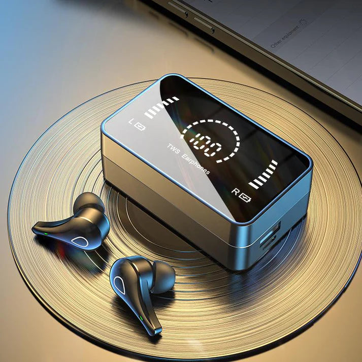 Fones de ouvido sem fio 2 em 1 Original® GB e carregador de telefone 