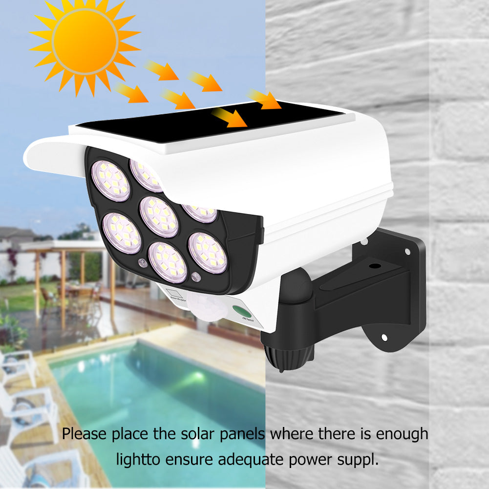 Solar Camera With GNF Remote Motion Detector